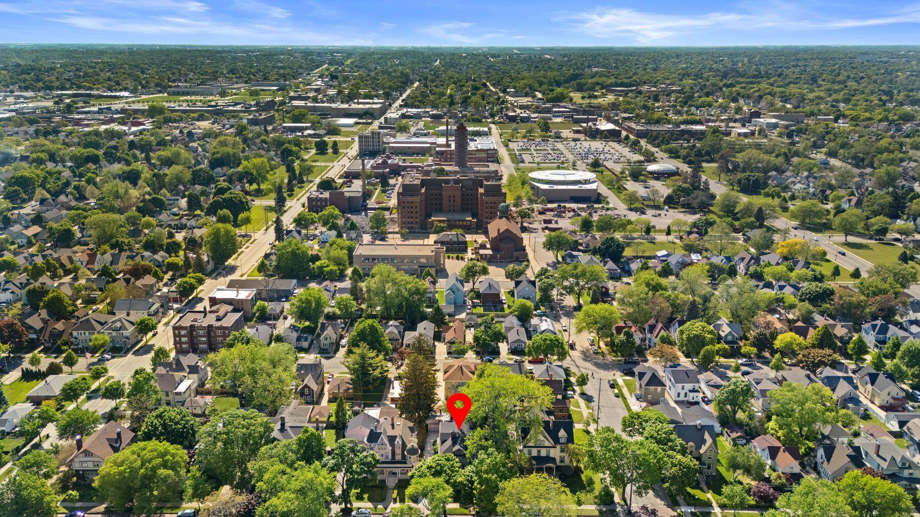 1512 College Avenue Racine, WI 53403 - Photo 56 of 58 Aerial of Property