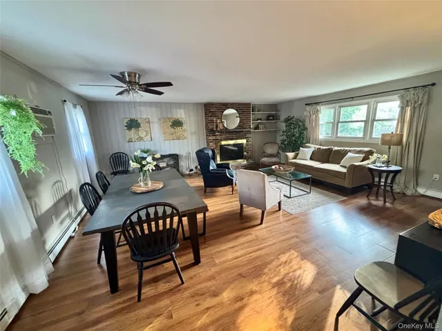 a view of a kitchen from a hallway