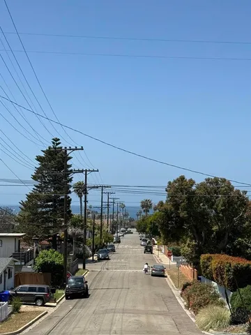 a view of the street