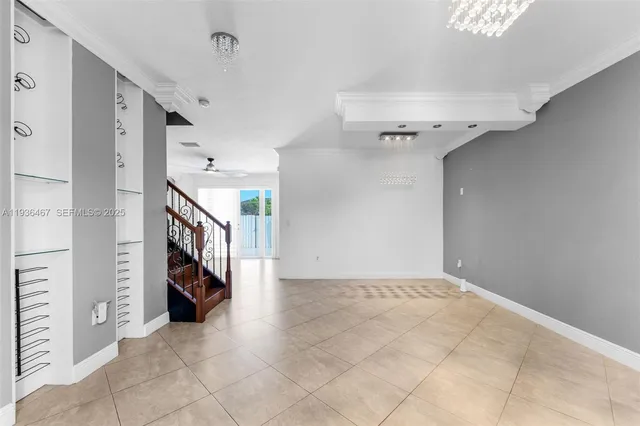 a house view with a outdoor space