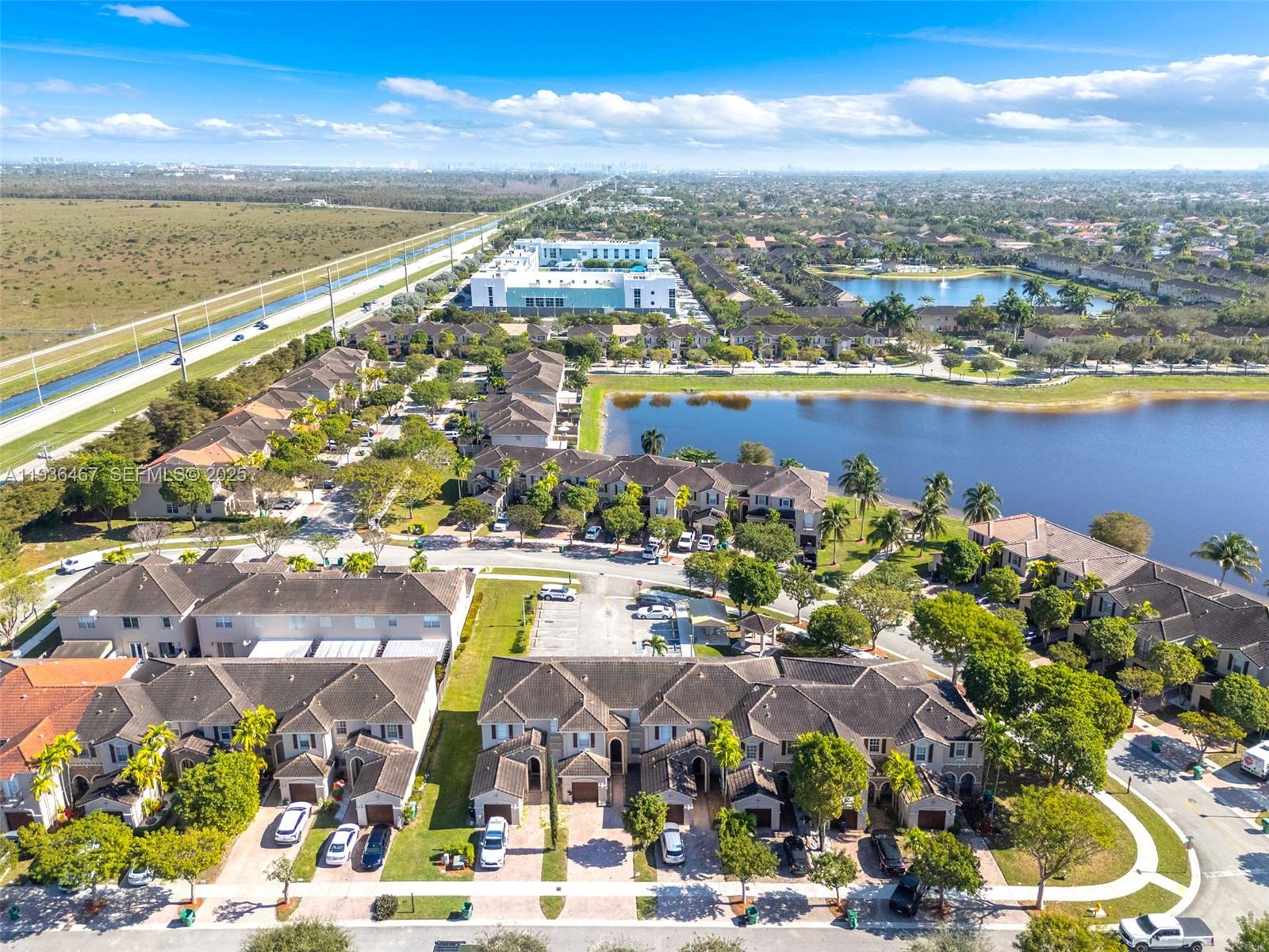851 Southwest 154th Path, Unit 851 Miami, FL 33194 - Photo 29 of 45 a view of a city with an ocean