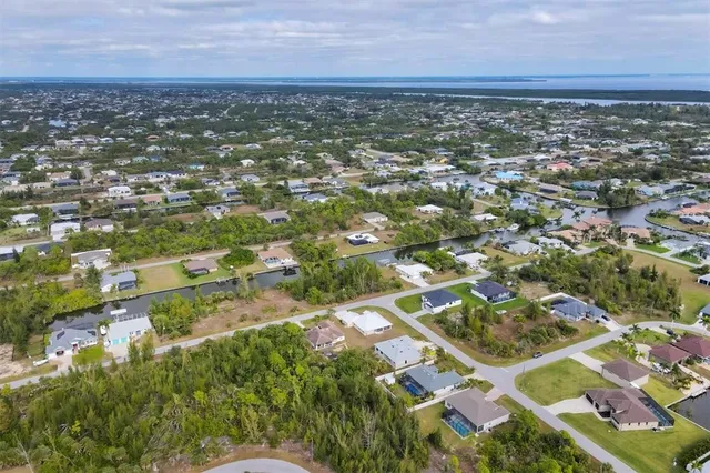 a view of a lake with a mountain