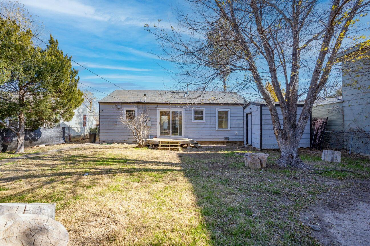 4204 Cline Road Amarillo, TX 79110 - Photo 22 of 24 Backyard