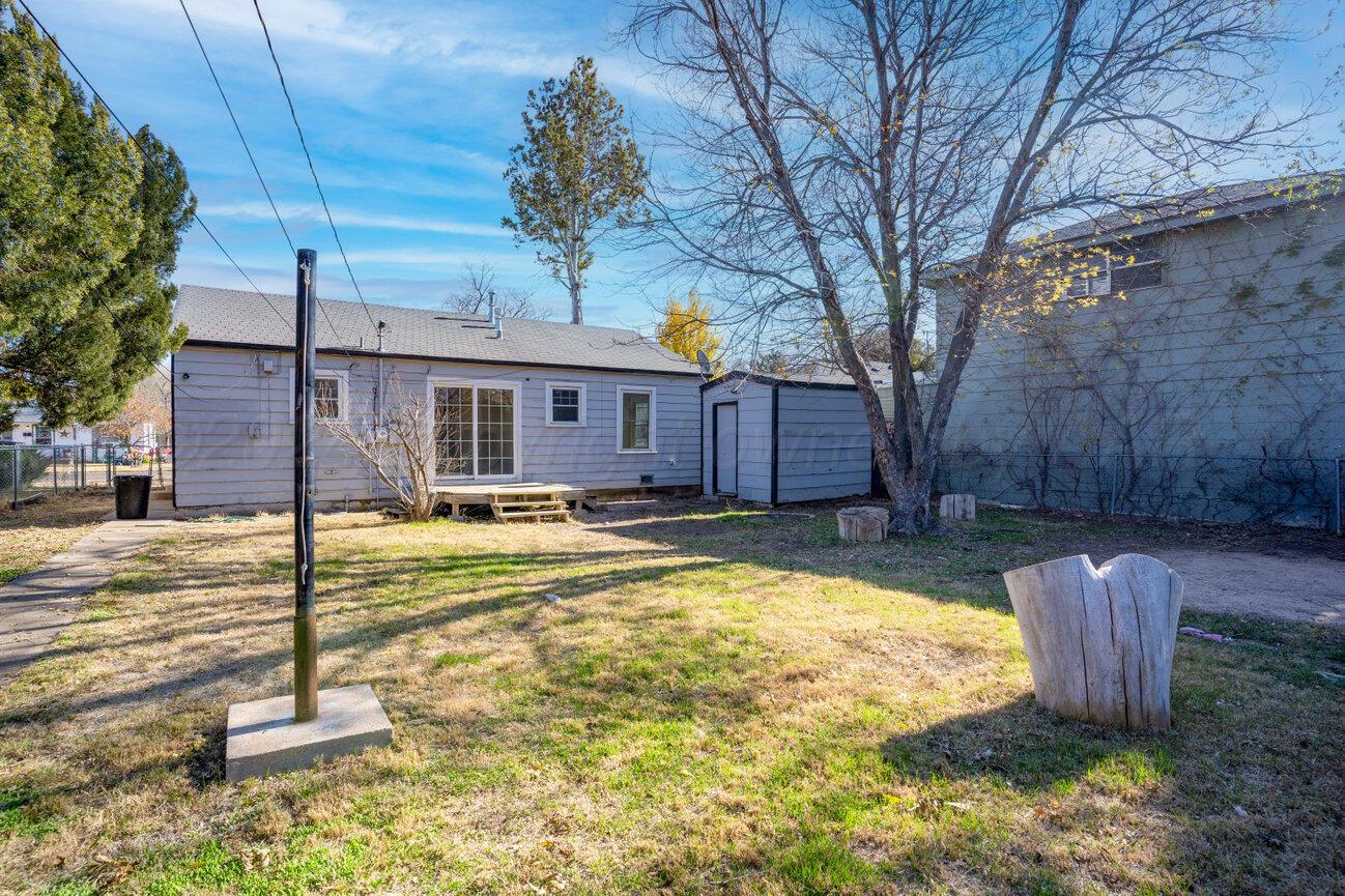 4204 Cline Road Amarillo, TX 79110 - Photo 23 of 24 Backyard