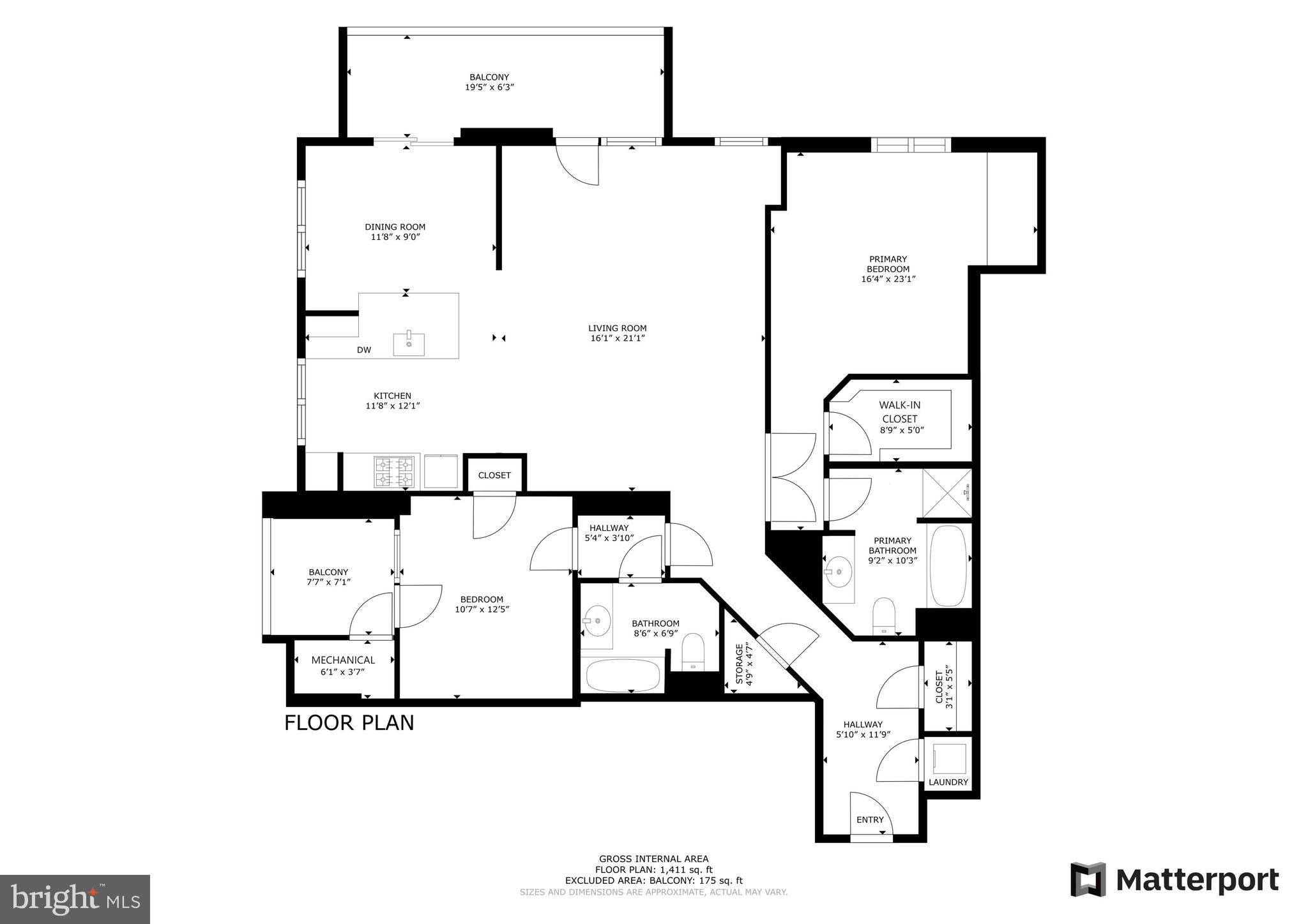 3600 South Glebe Road, Unit 819W Arlington, VA 22202 - Photo 42 of 42 Floor Plans