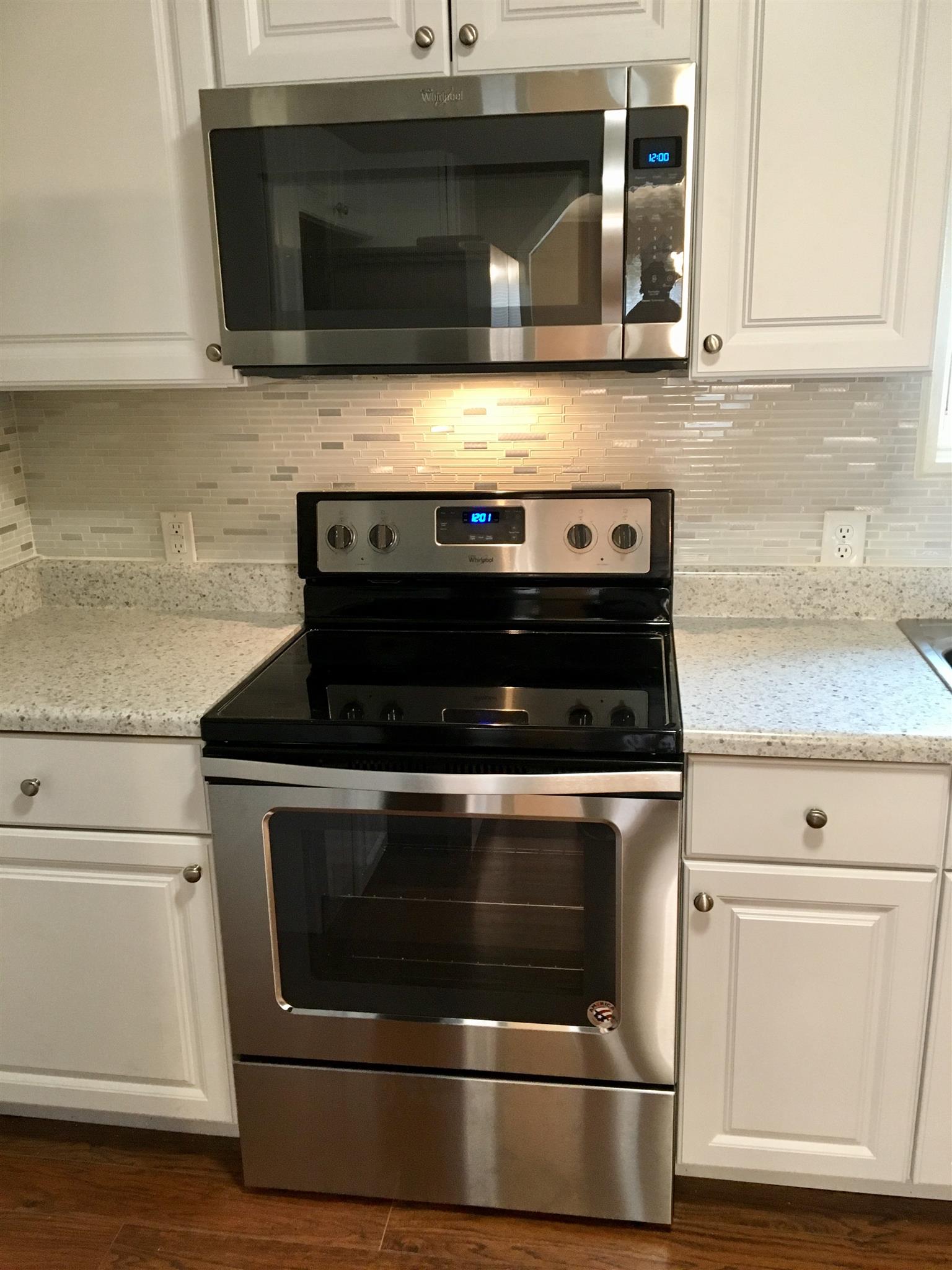 4302 Woodrow Wilson Road Springfield, TN 37172 - Photo 12 of 28 a stove top oven sitting inside of a kitchen