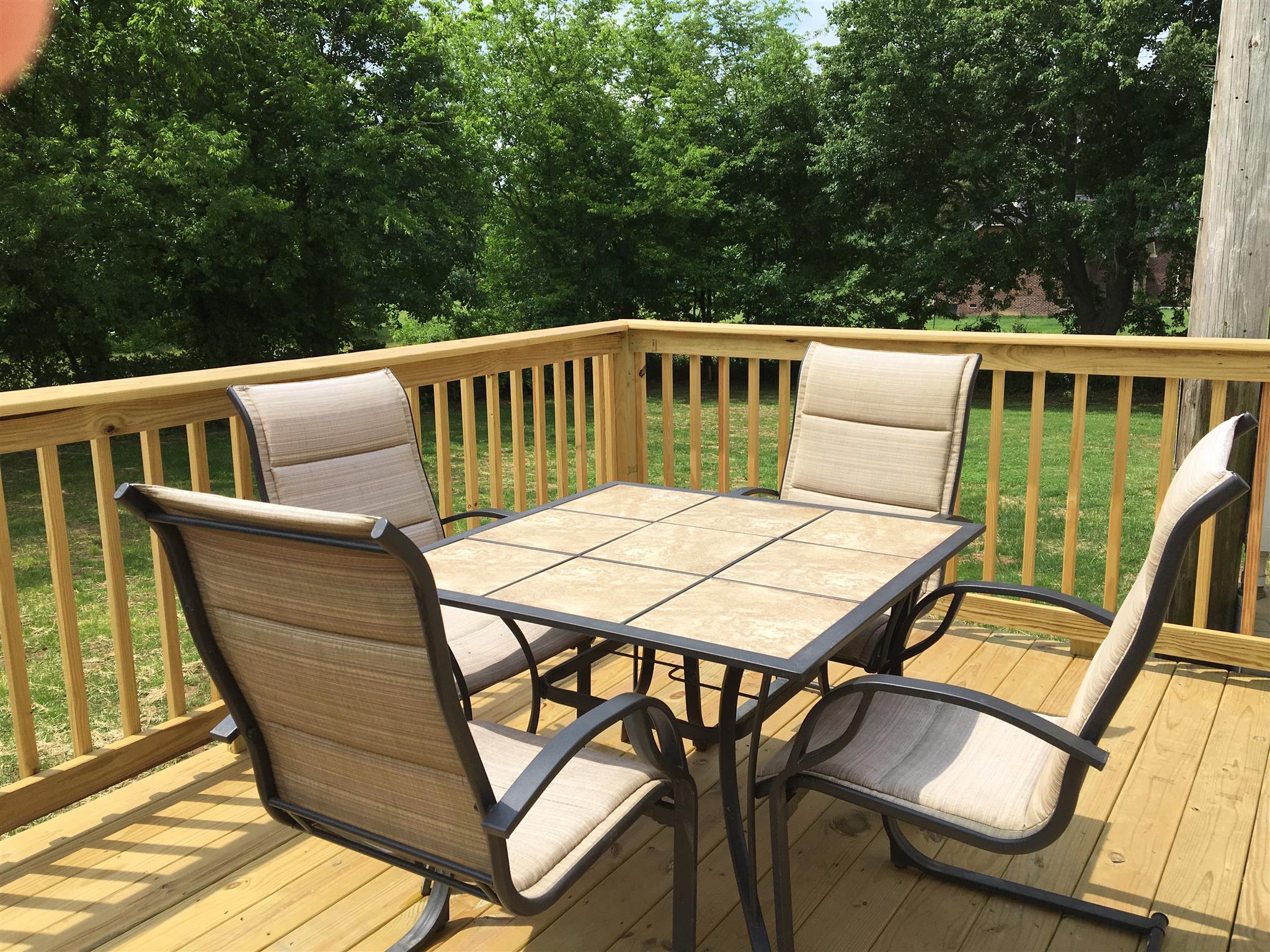4302 Woodrow Wilson Road Springfield, TN 37172 - Photo 23 of 28 a view of a patio on the deck