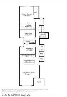 $850,000 | 2720 North Ashland Avenue, Unit 2S, Chicago, IL 60614