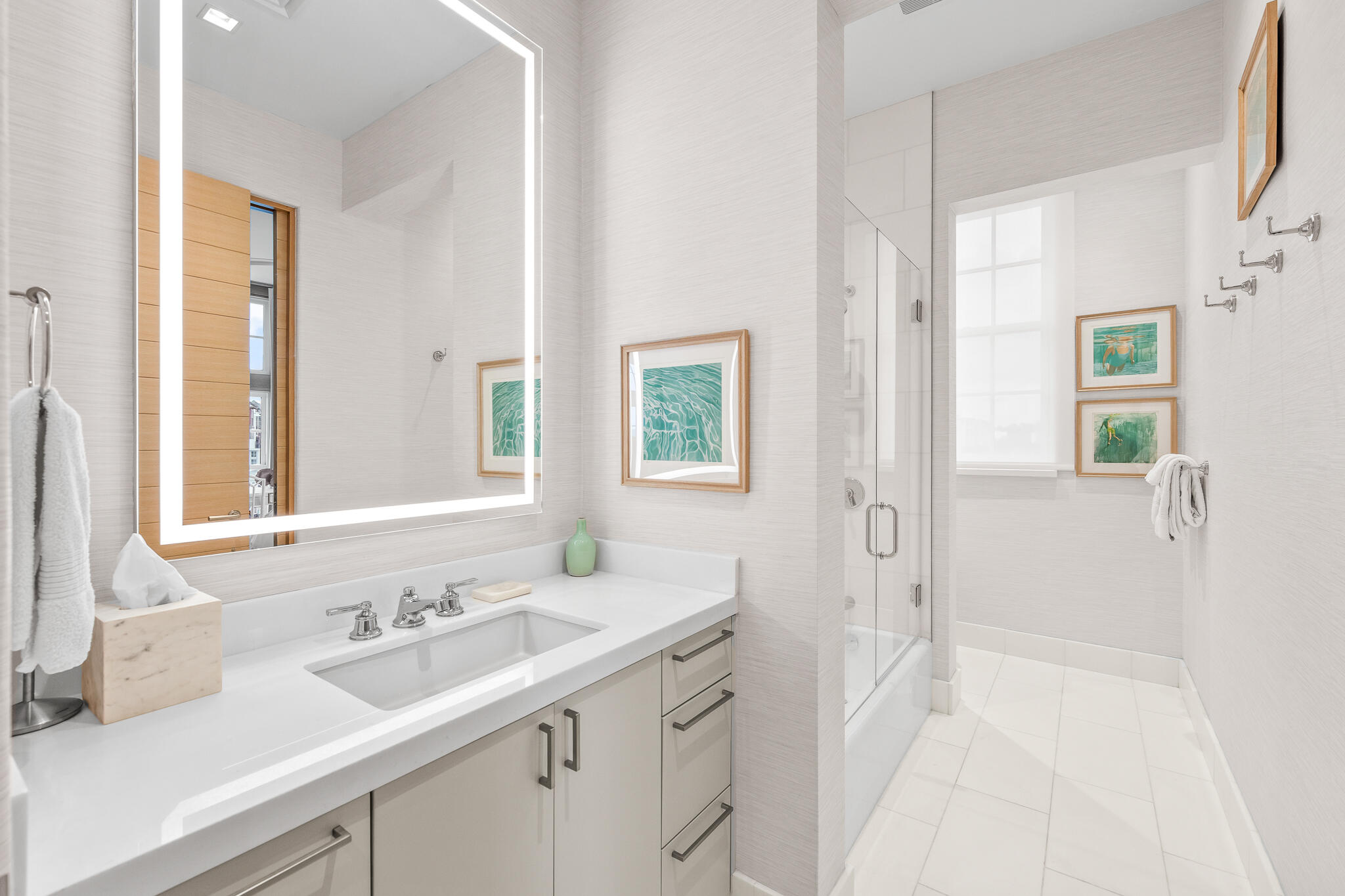 290 Sea Gardens St Inlet Beach, Unit 301 Inlet Beach, FL 32461 - Photo 4 of 43 a bathroom with a sink and a mirror