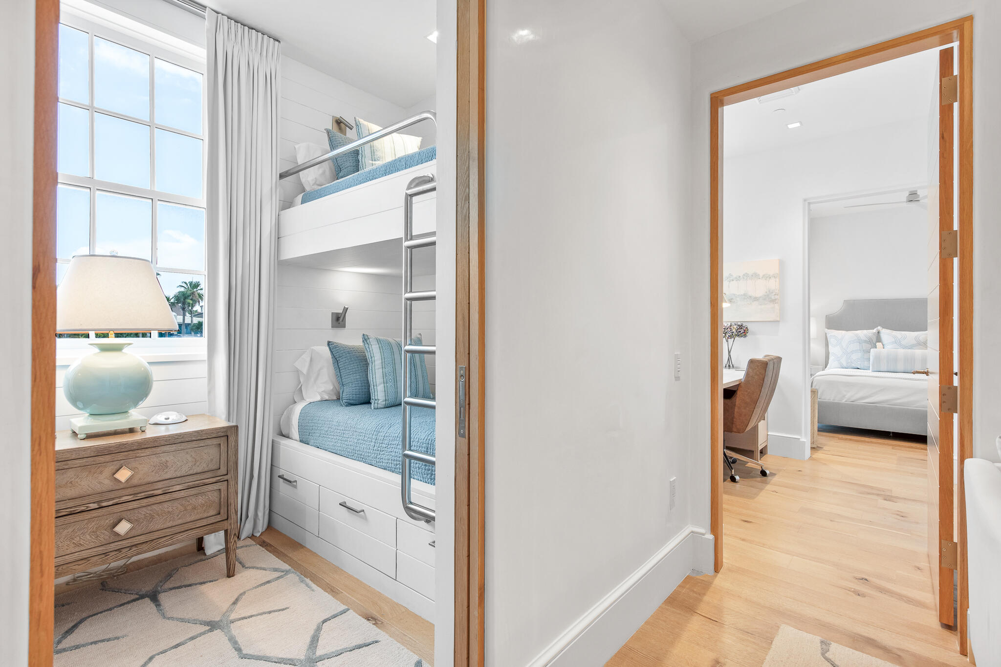 290 Sea Gardens St Inlet Beach, Unit 301 Inlet Beach, FL 32461 - Photo 7 of 43 a en suite bathroom with a granite countertop tub mirror and shower