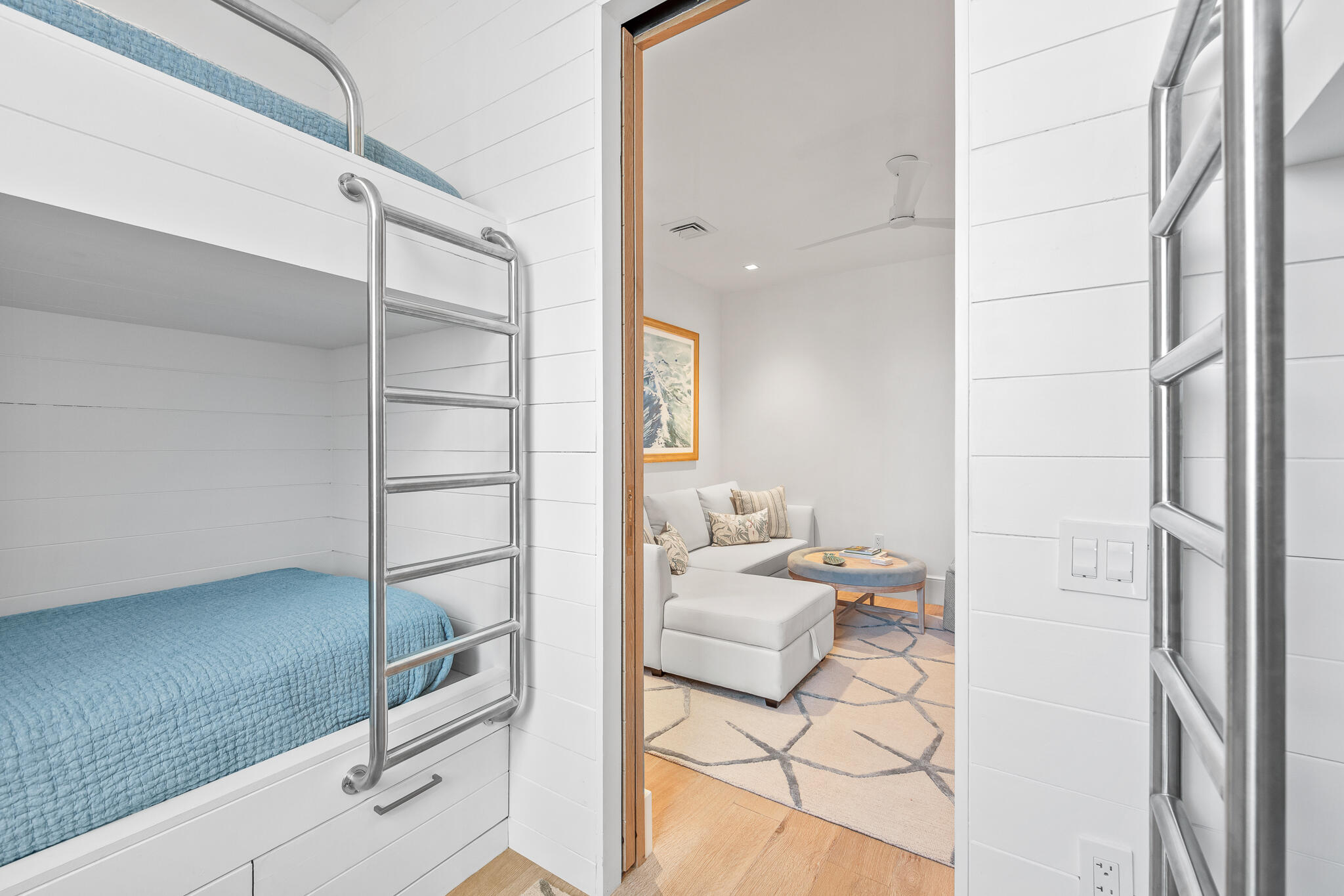 290 Sea Gardens St Inlet Beach, Unit 301 Inlet Beach, FL 32461 - Photo 8 of 43 a bedroom with a bed and the view of closet