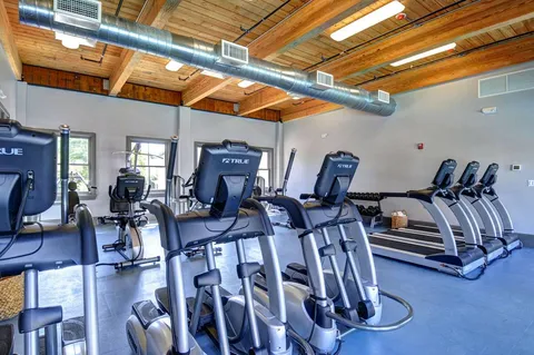 a view of wooden door