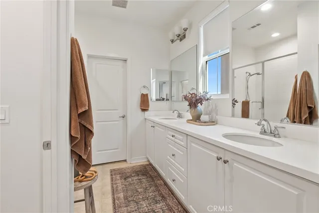 a view of a patio filled with furniture