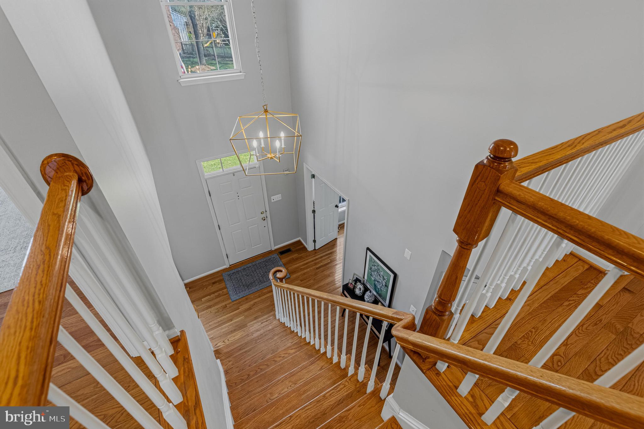 1403 Harle Place Southwest Leesburg, VA 20175 - Photo 26 of 41 a view of stairs and an entryway
