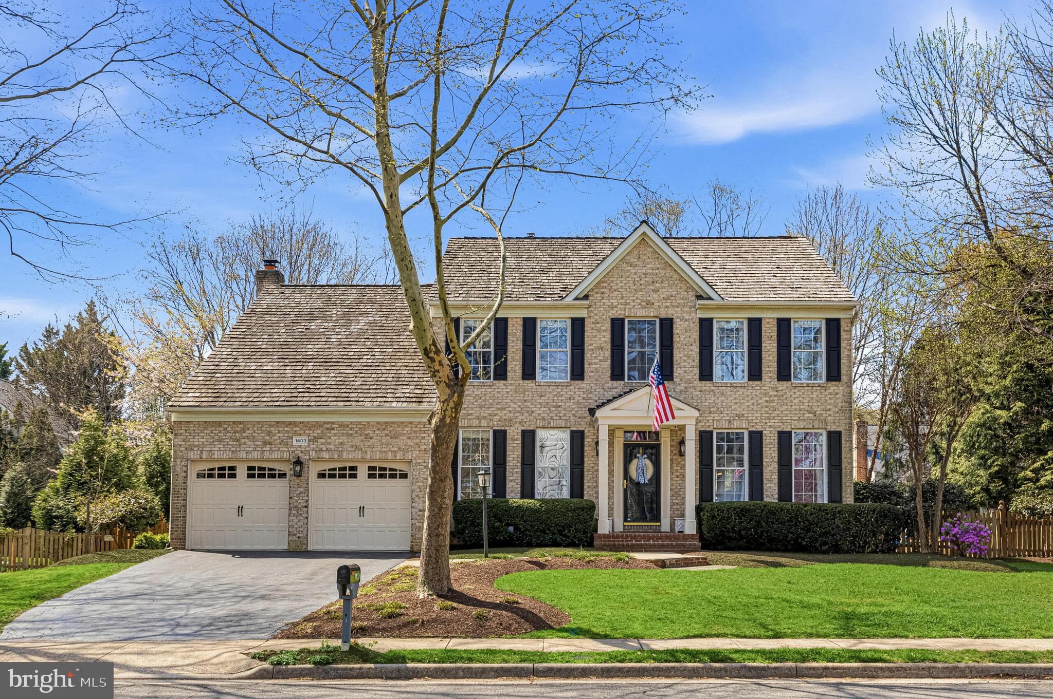 1403 Harle Place Southwest Leesburg, VA 20175 - Photo 39 of 41 a front view of a house with a yard