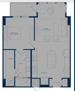 2303 Mid Lane, Unit 318 Houston, TX 77027 - Photo 12 of 25 a picture of a room with wooden floor