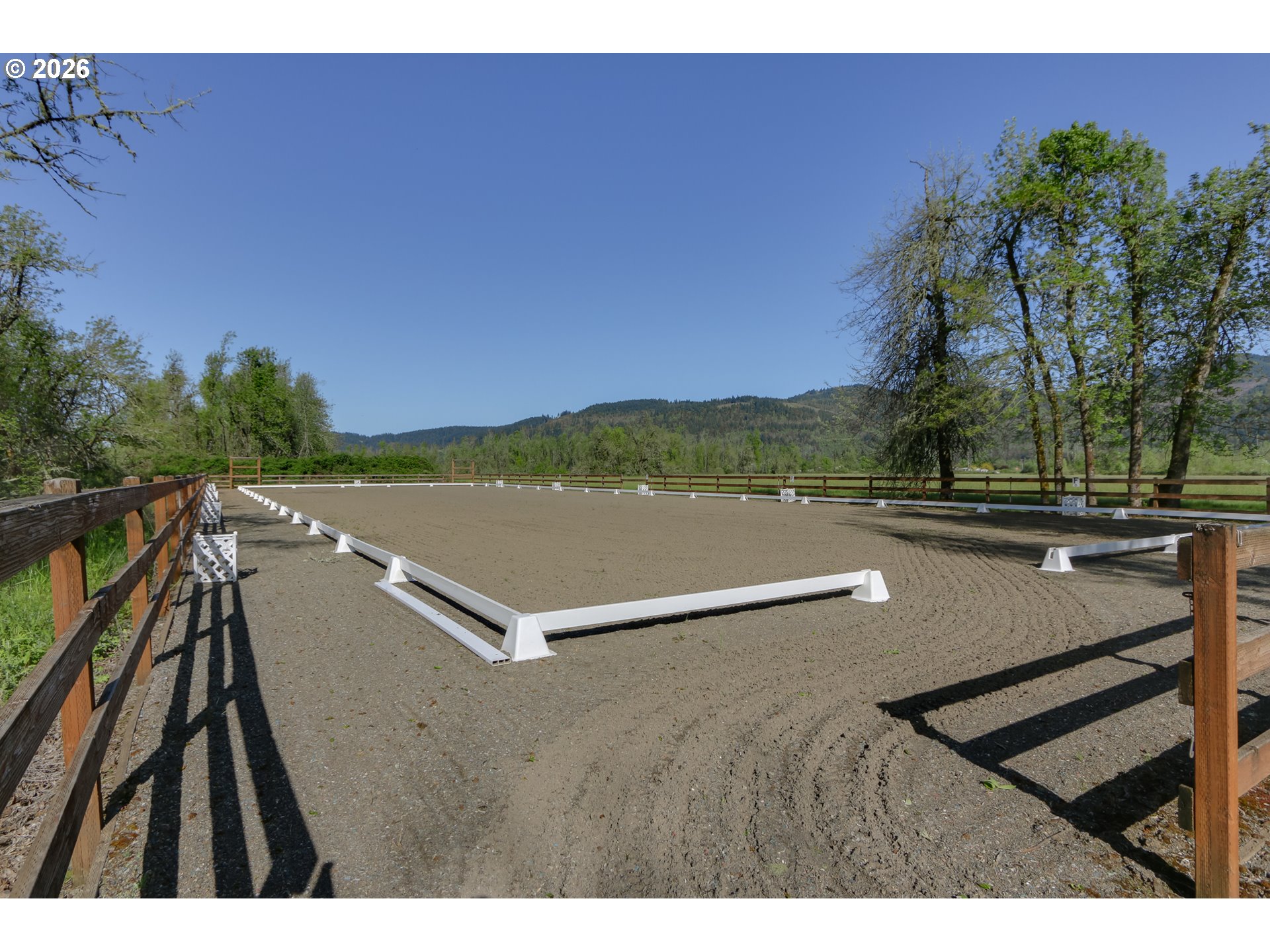 33391 Howe Lane Creswell, OR 97426 - Photo 35 of 40 a view of swimming pool with seating space and yard