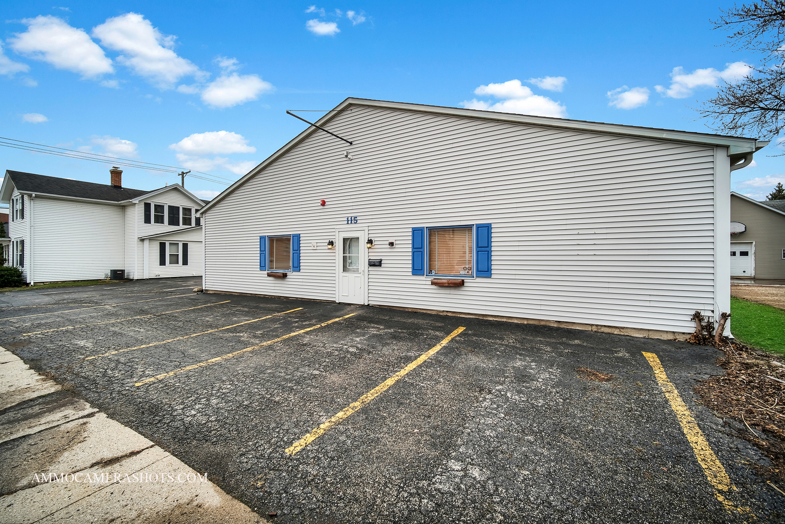 115 South Wolfe Street Sandwich, IL 60548 - Photo 3 of 22 a view of a backyard with a large tree