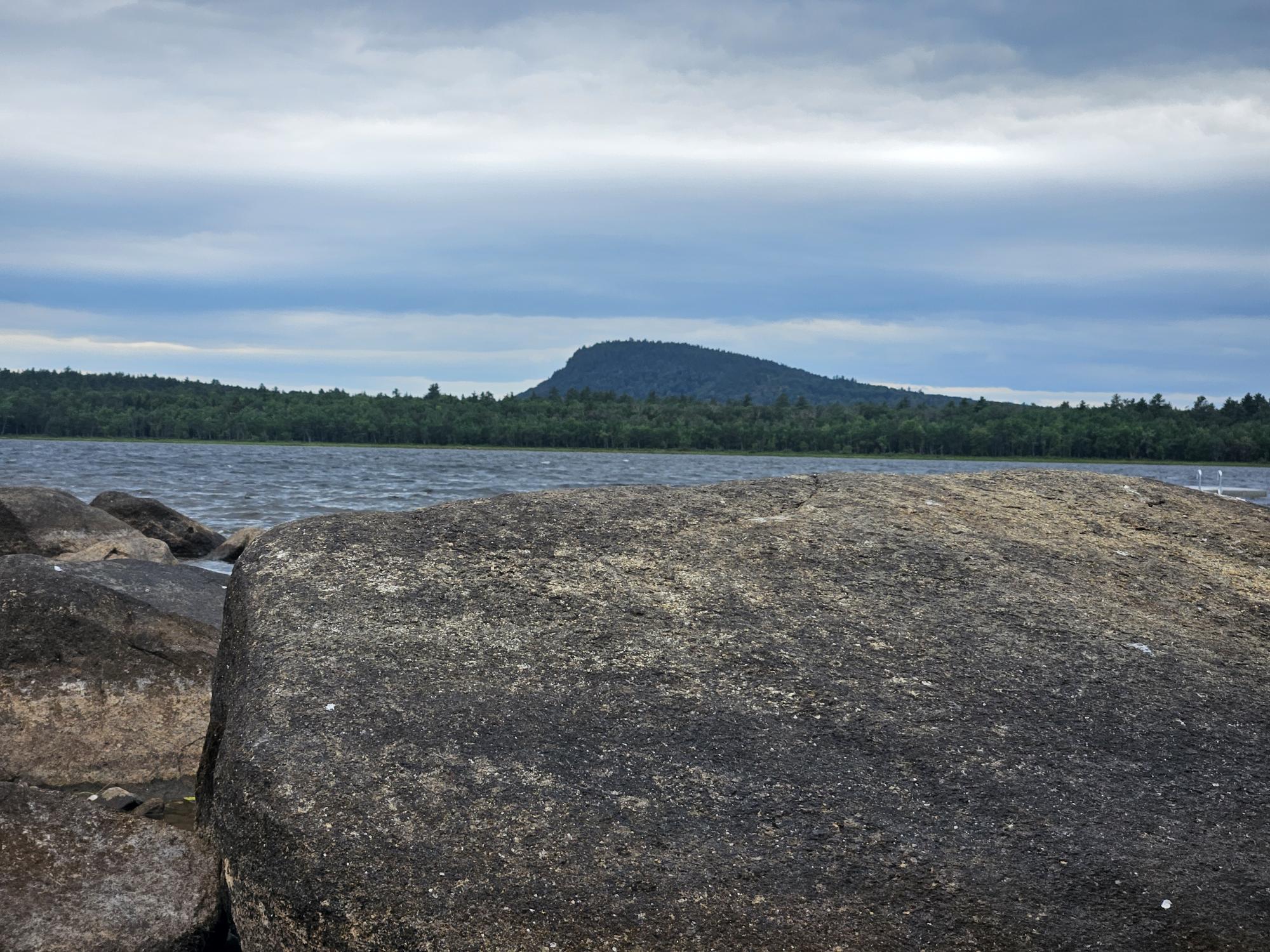 Map20-lot19 Carter Hill Road Fryeburg, ME 04037 - Photo 4 of 22 boulder with mountain
