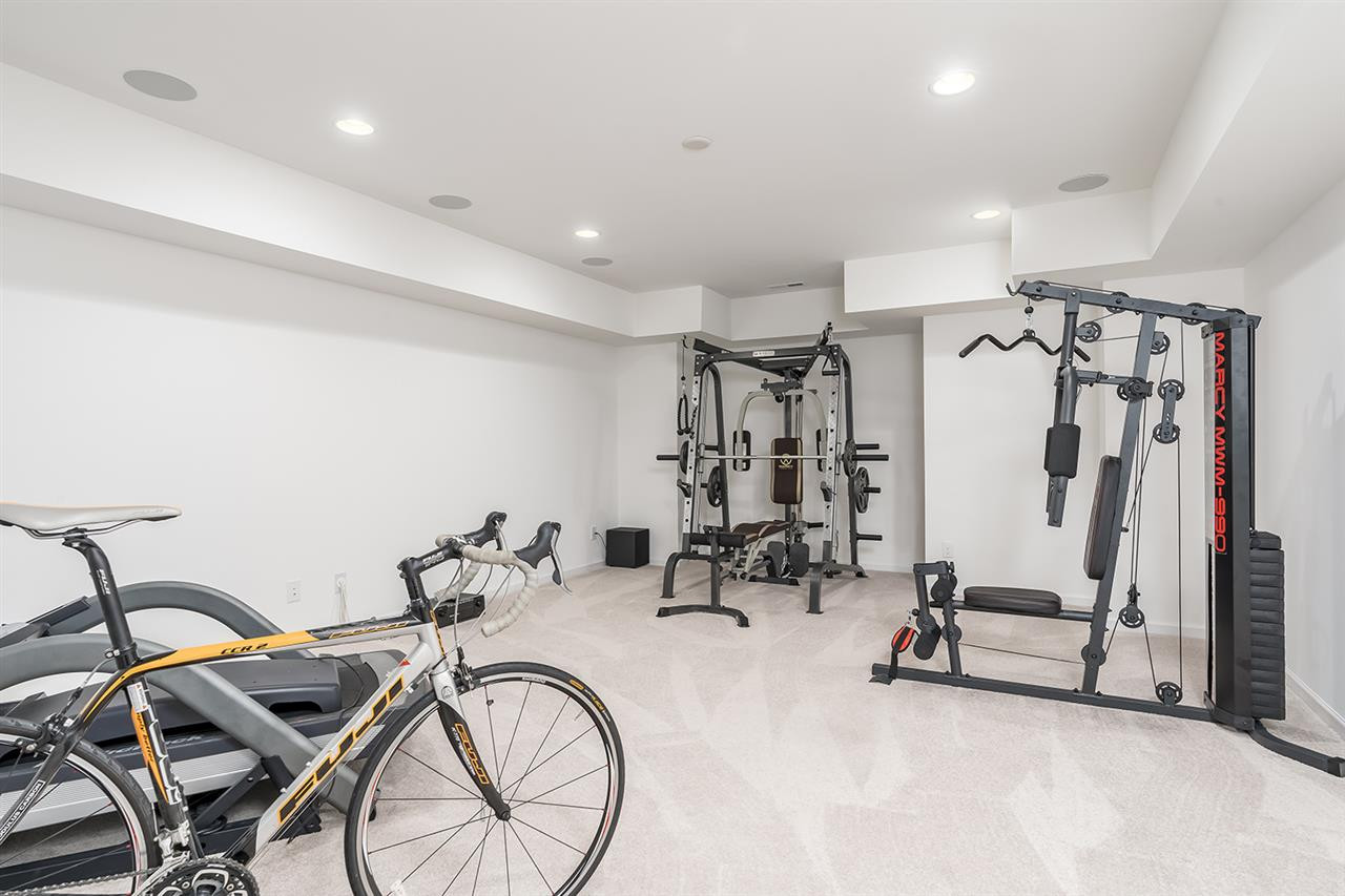 7528 Banksiana Way Raleigh, NC 27613 - Photo 23 of 30 Basement Rec Room that is Wired for Surround Sound