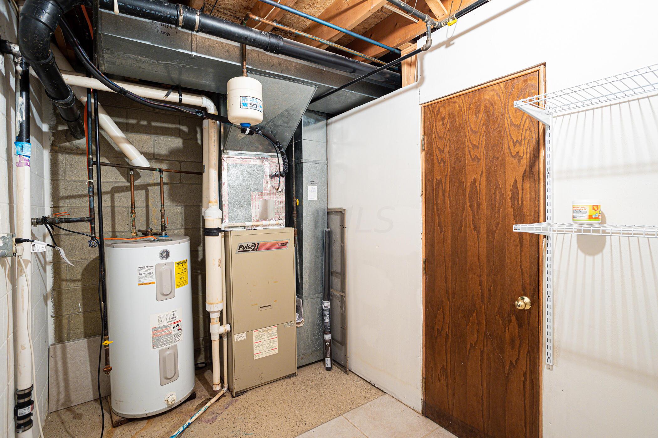 8091 Dustin Road Galena, OH 43021 - Photo 66 of 72 High Efficiency Gas Furnace and Electric Water Heater. Note that there is a 2 Year Home Warranty already included for any Offer!