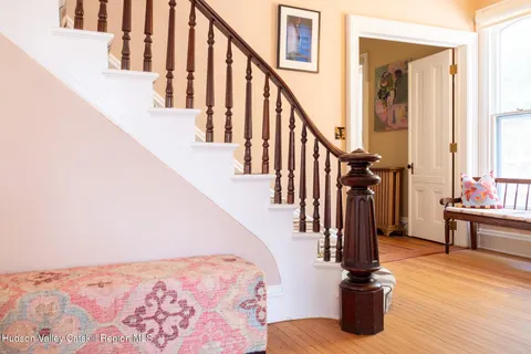 a view of entryway and hall