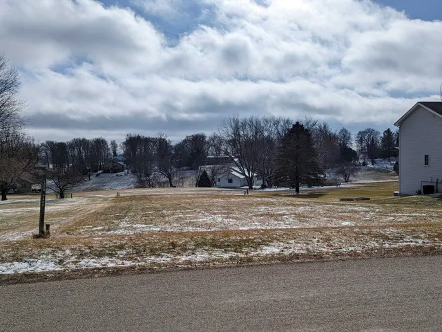 a view of a town with houses