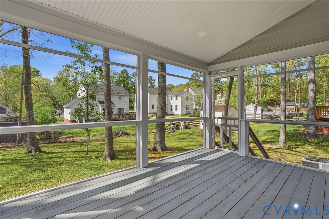 1510 Old Compton Road Henrico, VA 23238 - Photo 19 of 45 Covered Screened Porch- with Ceiling Fan