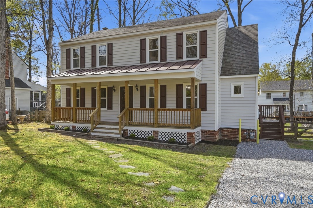 1510 Old Compton Road Henrico, VA 23238 - Photo 2 of 45 Metal Roof on Front Porch
