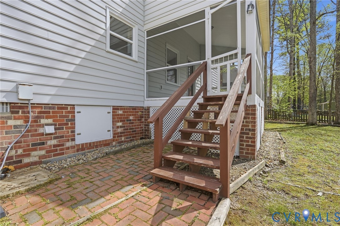 1510 Old Compton Road Henrico, VA 23238 - Photo 36 of 45 Steps from Screened Porch