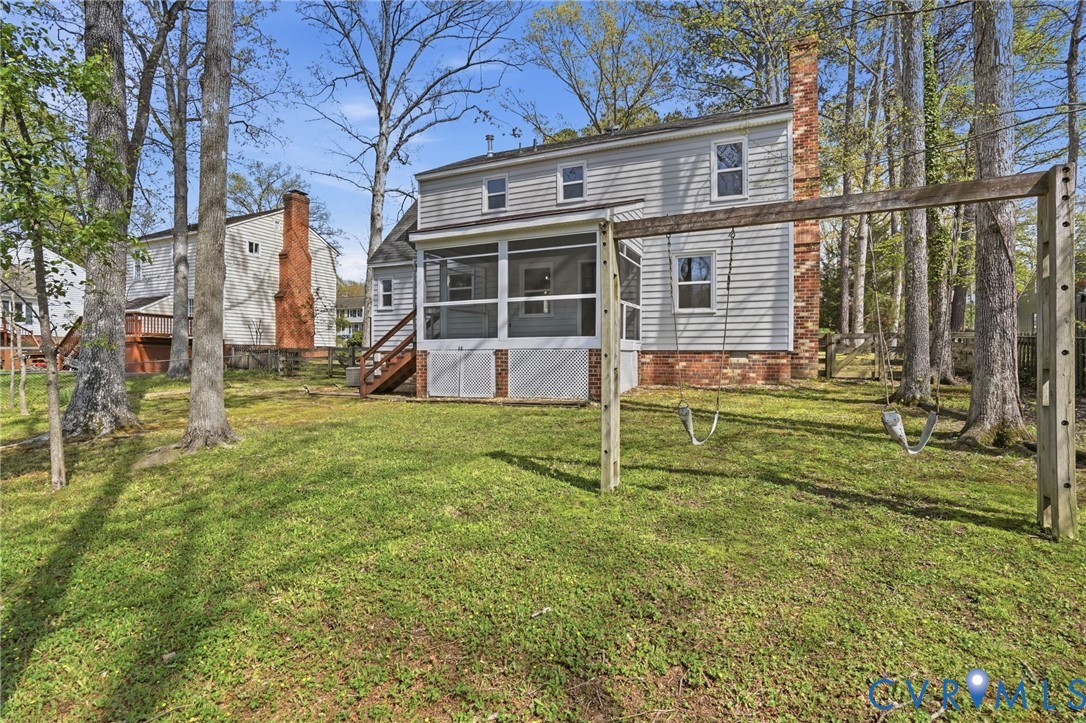 1510 Old Compton Road Henrico, VA 23238 - Photo 37 of 45 Nice, Spacious Back Yard