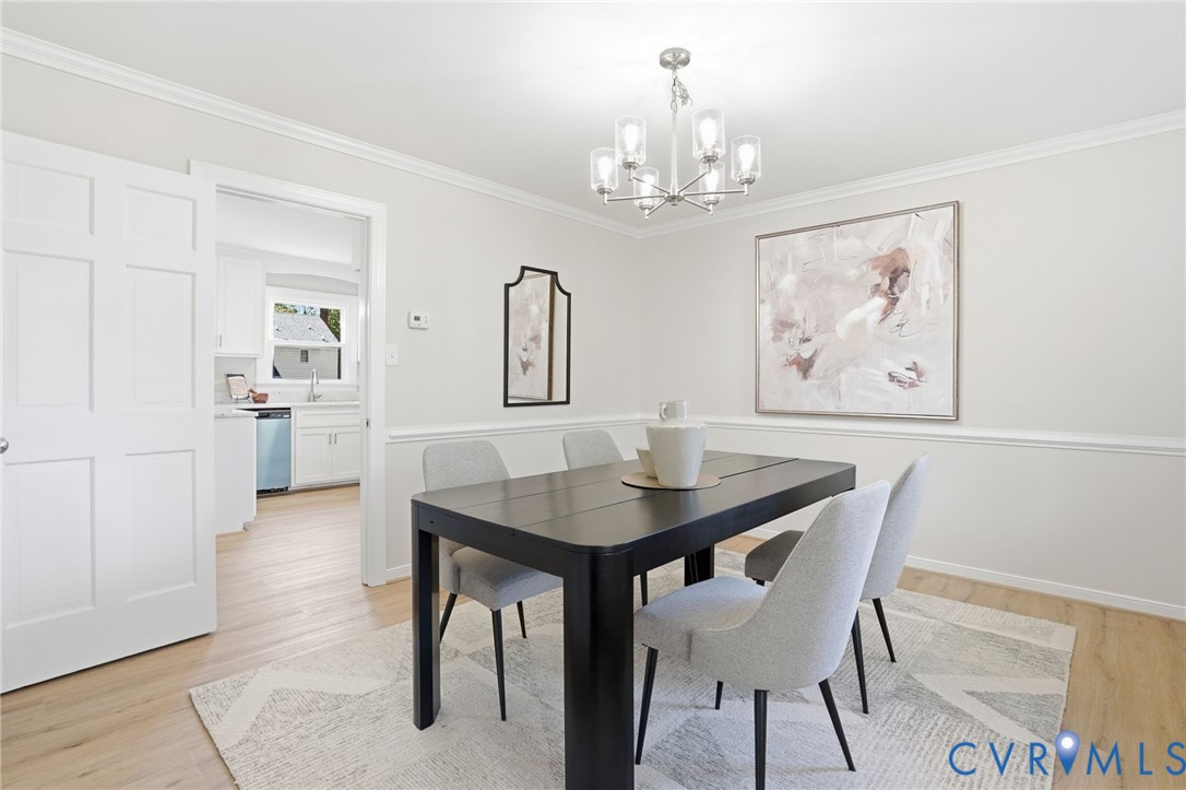 1510 Old Compton Road Henrico, VA 23238 - Photo 8 of 45 New Lighting, Fresh Paint, LVP Flooring