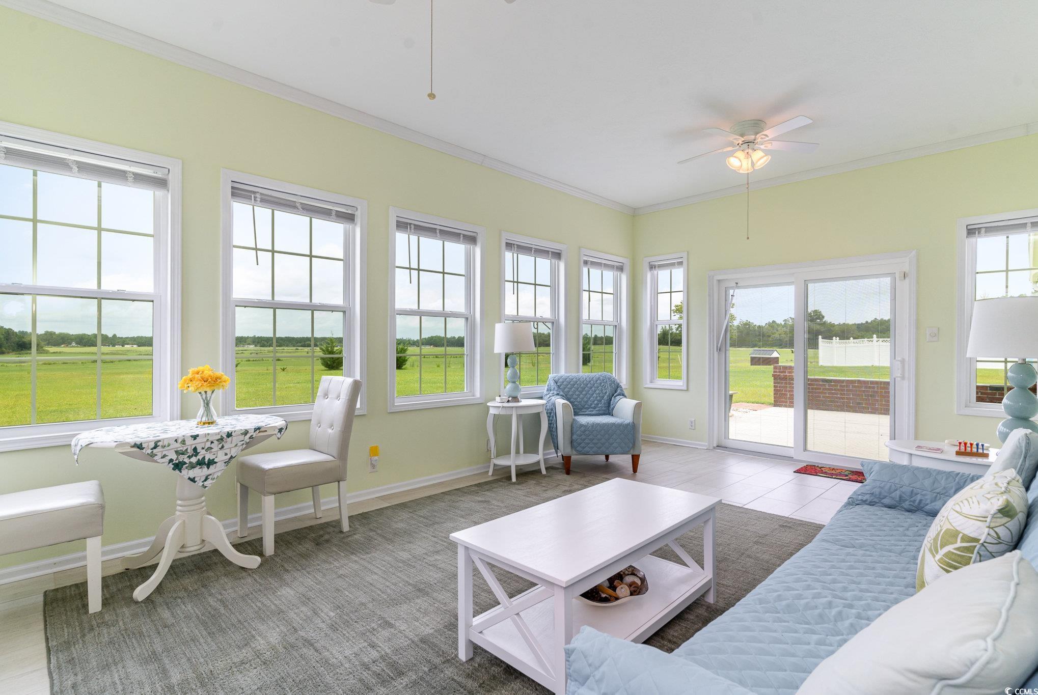 1168 Floyd Page Road Galivants Ferry, SC 29544 - Photo 29 of 37 Sunroom / solarium featuring a wealth of natural l