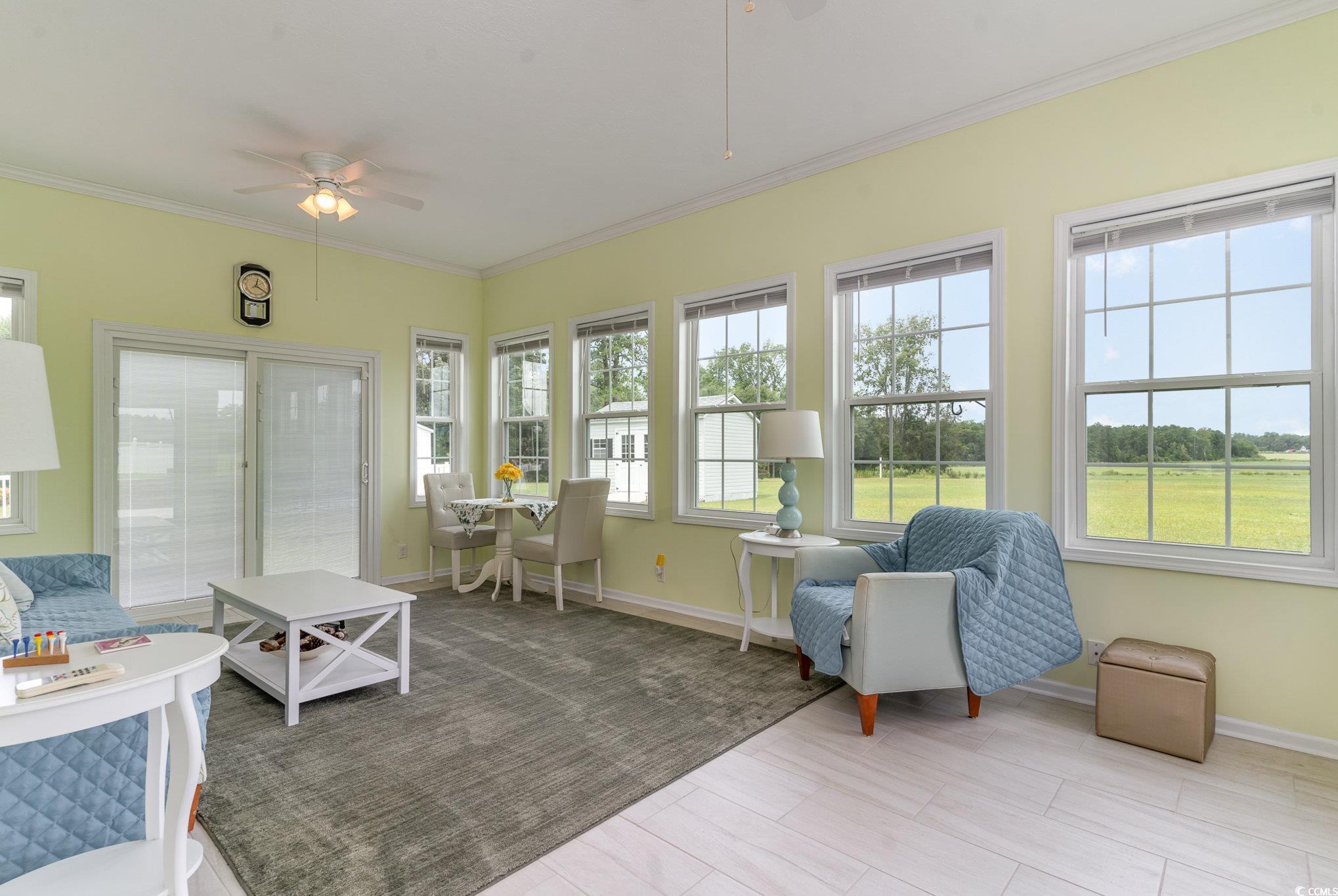 1168 Floyd Page Road Galivants Ferry, SC 29544 - Photo 31 of 37 Sunroom / solarium featuring a wealth of natural l