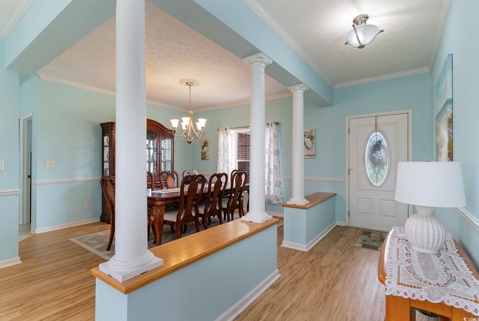 1168 Floyd Page Road Galivants Ferry, SC 29544 - Photo 4 of 37 Foyer entrance featuring a healthy amount of sunli