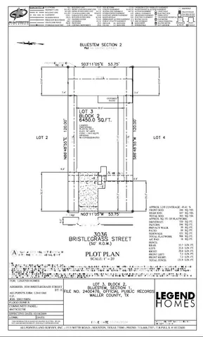a view of a street with a building in the background