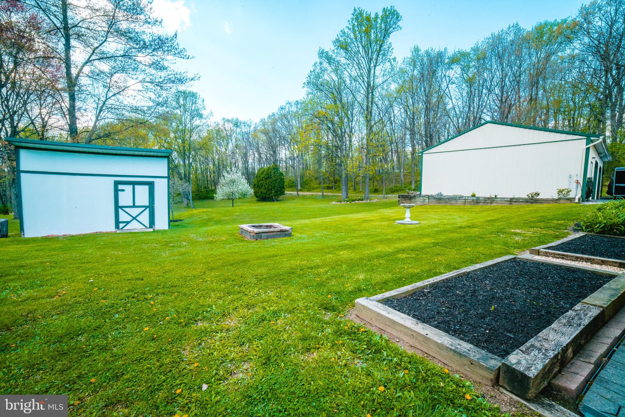 6345 Davis Road Mount Airy, MD 21771 - Photo 59 of 76 backyard with equipment shed