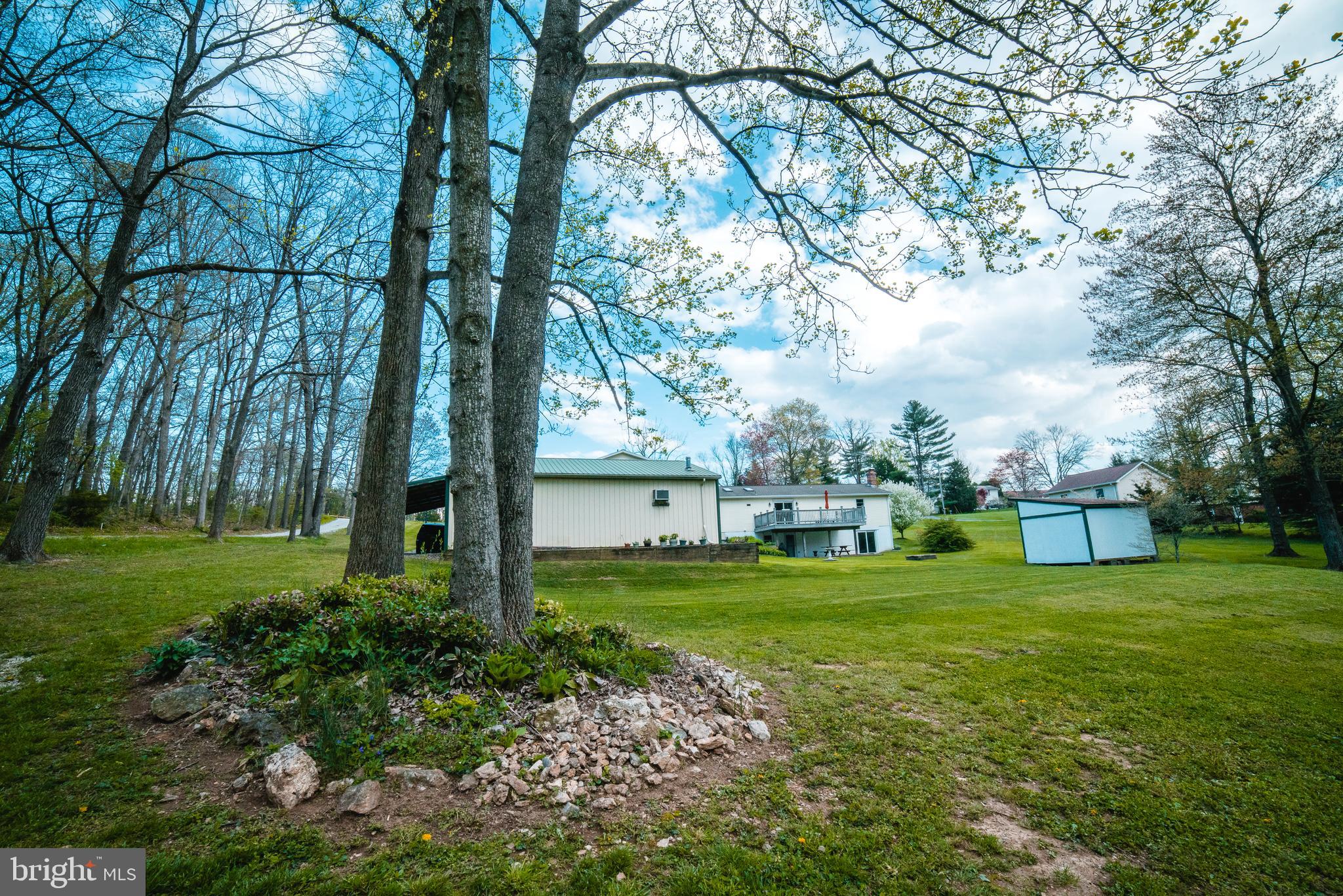 6345 Davis Road Mount Airy, MD 21771 - Photo 63 of 76 backyard with mature trees