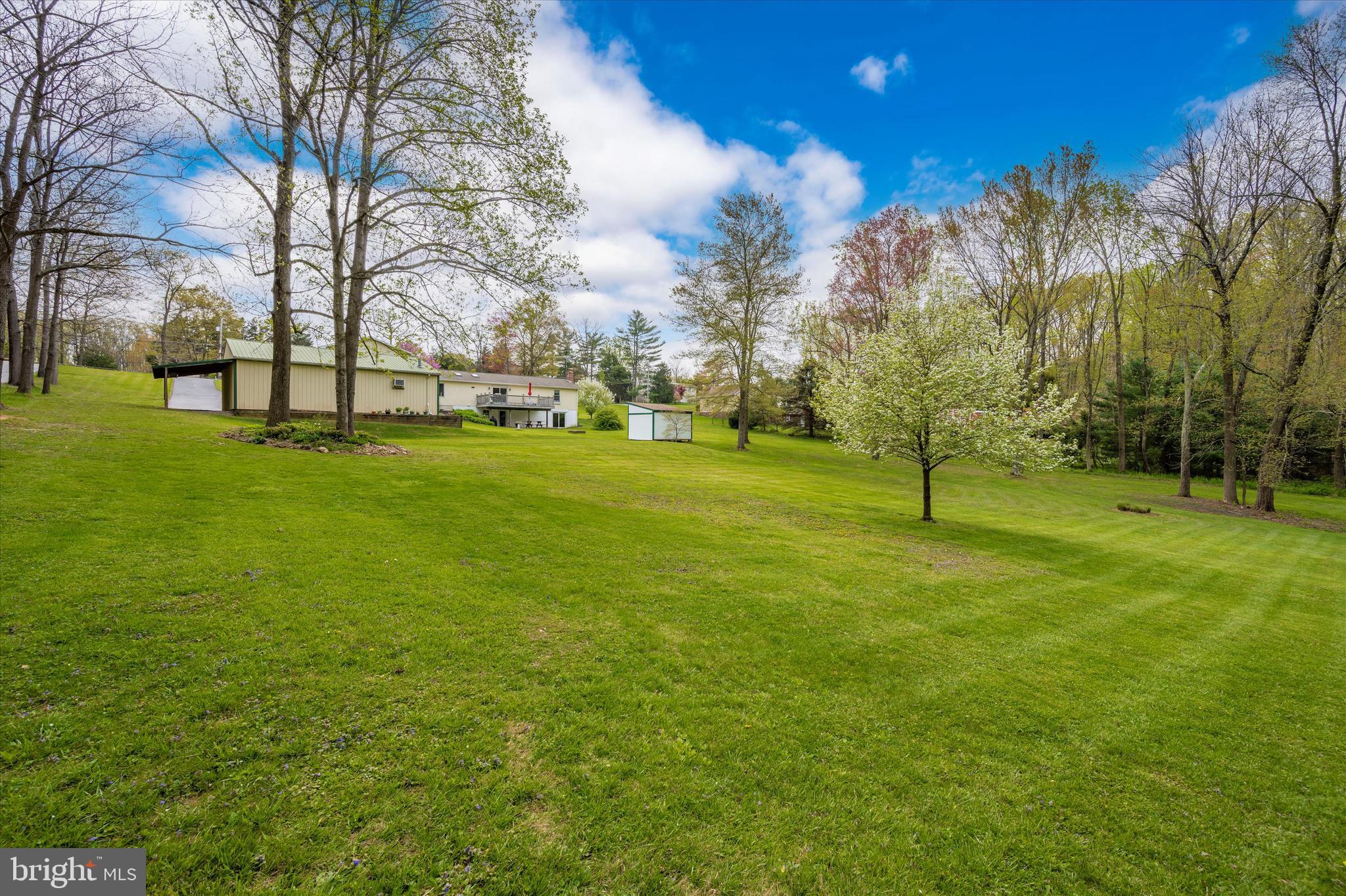 6345 Davis Road Mount Airy, MD 21771 - Photo 64 of 76 backyard looking up to house