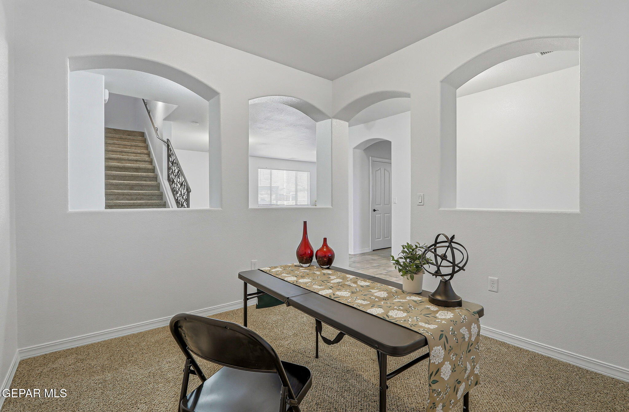 520 Gomez Road El Paso, TX 79932 - Photo 6 of 72 a view of a dining room with furniture and wooden floor