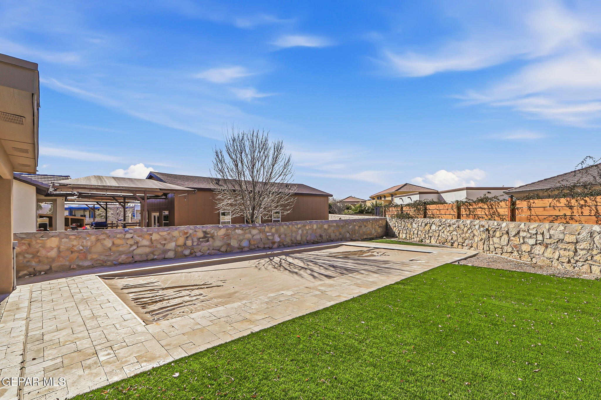 520 Gomez Road El Paso, TX 79932 - Photo 62 of 72 a view of an outdoor space with seating area