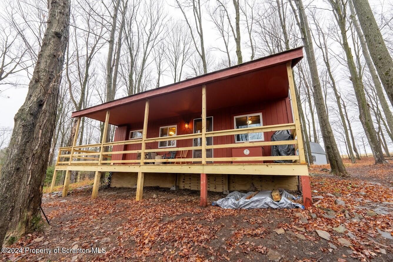 18285 Pa-92 Jackson, PA 18825 - Photo 7 of 49 a view of a house with a balcony