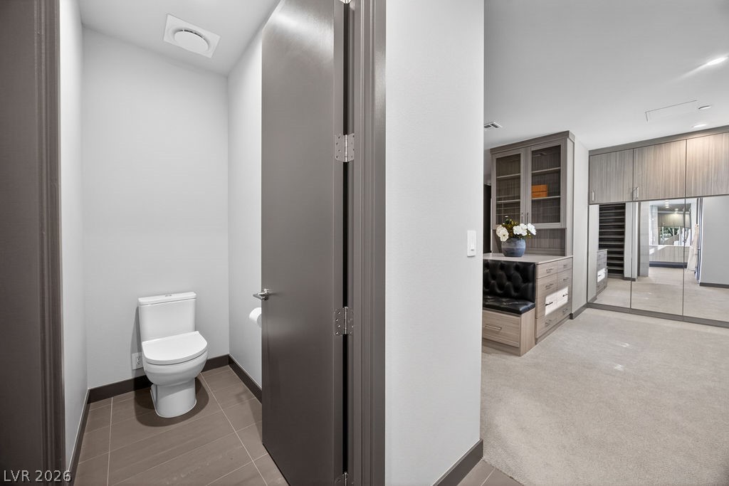 1456 Solitude Ridge Drive Henderson, NV 89012 - Photo 61 of 94 Primary Bathroom with Dual Water Closets