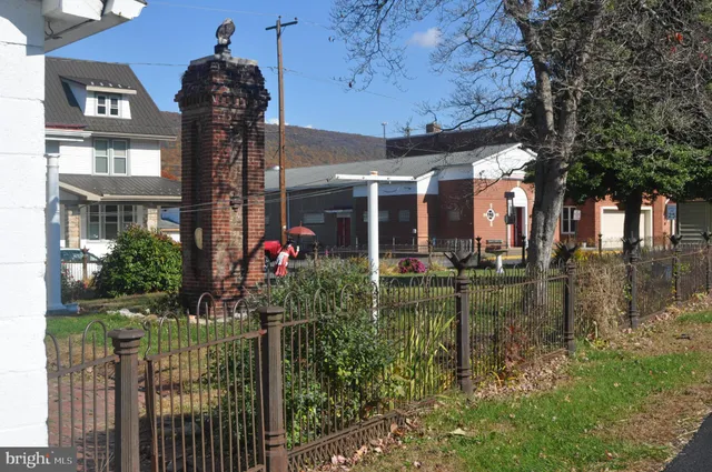 front view of a house with a porch