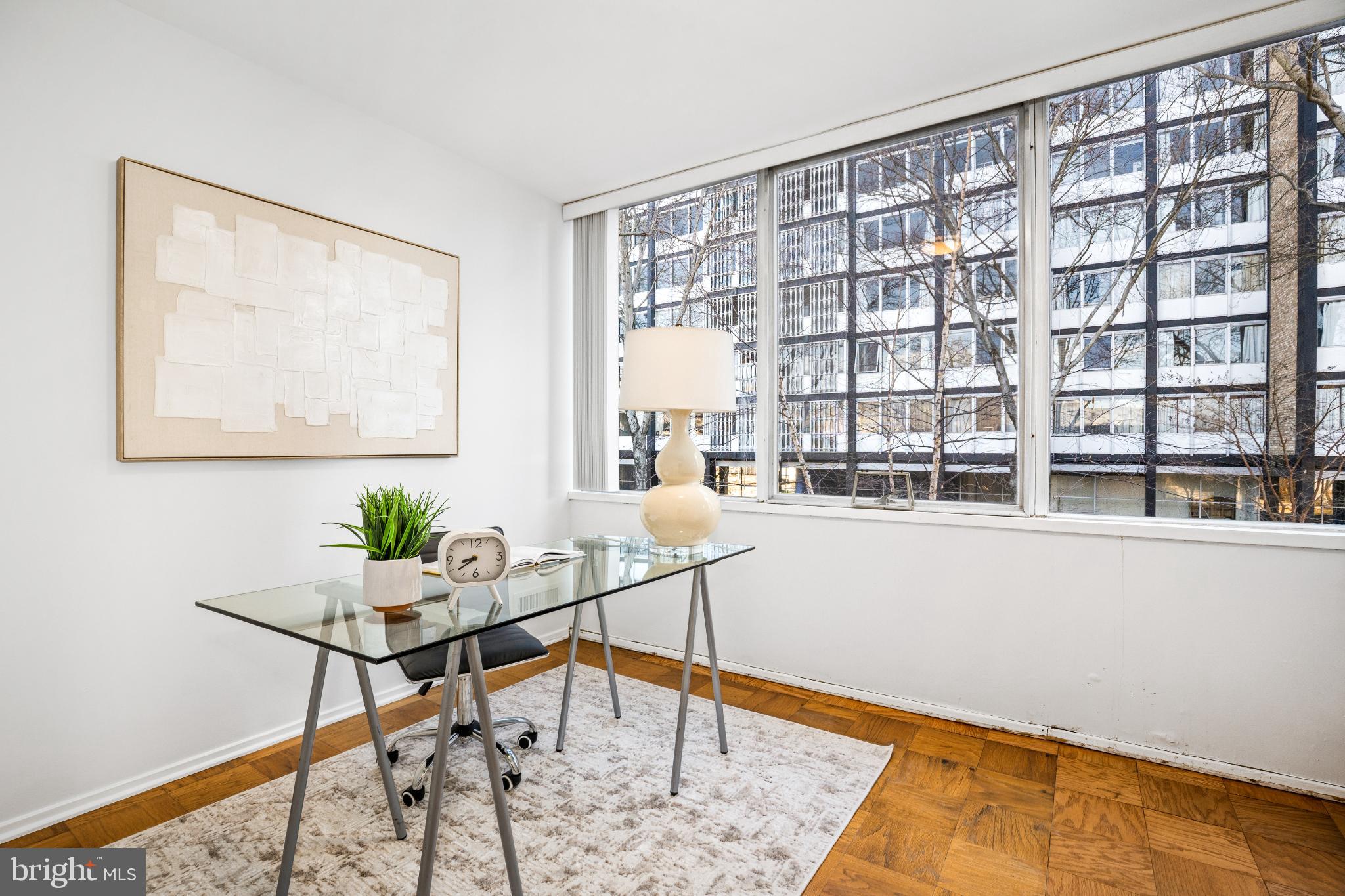 345 O Street Southwest Washington, DC 20024 - Photo 42 of 50 Bright and airy workspace with city views.