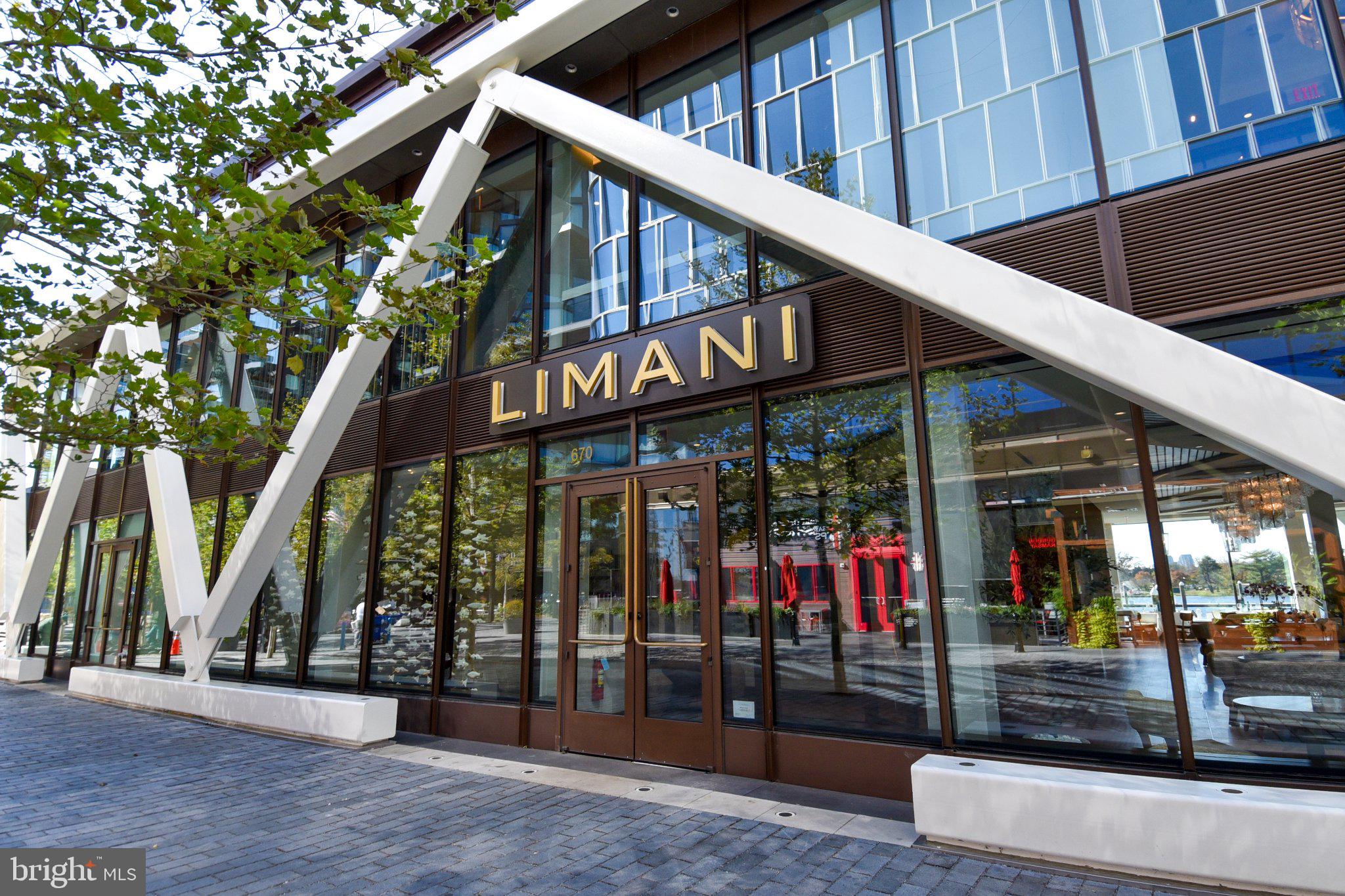 345 O Street Southwest Washington, DC 20024 - Photo 49 of 64 Modern elegance at Limani's entrance.