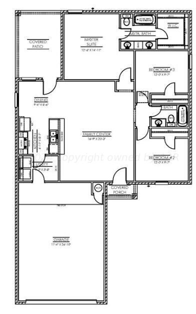 5003 Ratliff Street Amarillo, TX 79118 - Photo 2 of 2 5003 Ratliff-Floor Plan