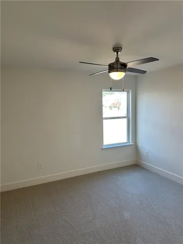 a window in an empty room