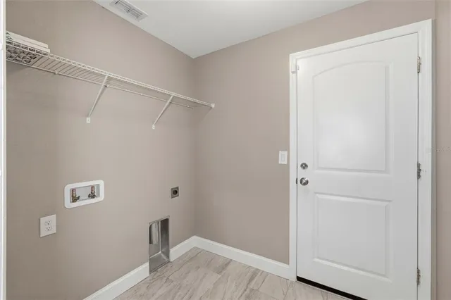 a view of small space with closet