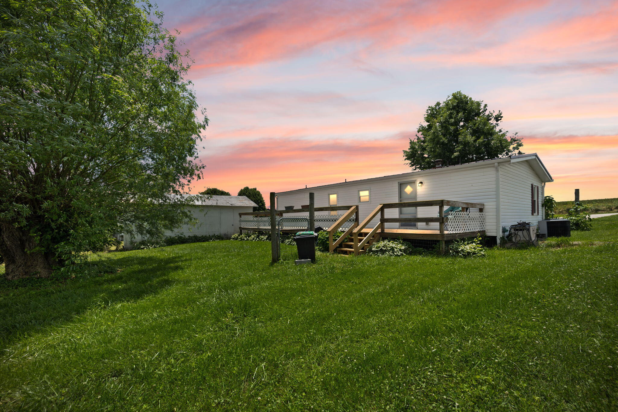 1450 Clear Fork Road Waynesburg, KY 40489 - Photo 16 of 23 Back yard, evening